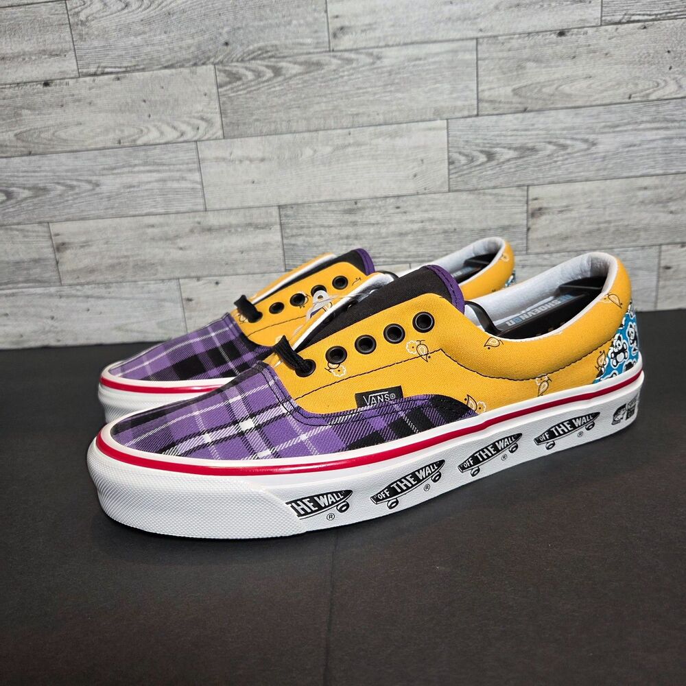 Vans Era Anaheim Factory Scene 3 Panda Plaid Mens 9.5 Womens 11 NWOB